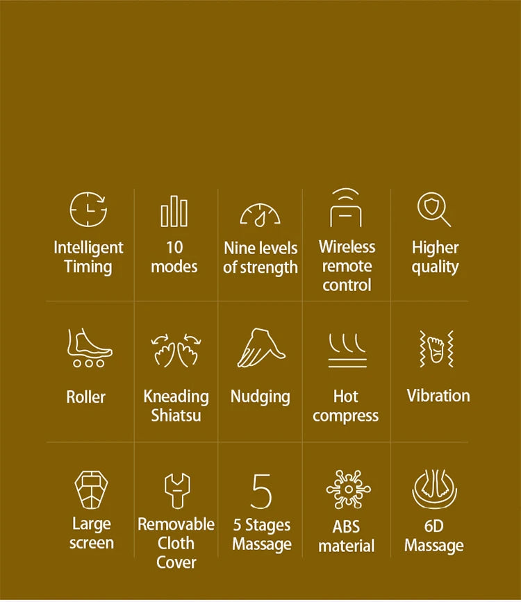 SootheLab™ 6D Airbag Foot Massager