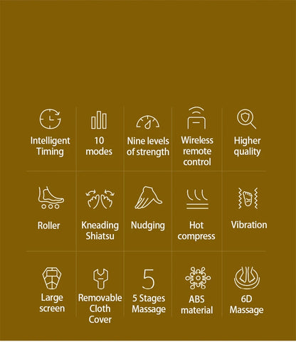 SootheLab™ 6D Airbag Foot Massager