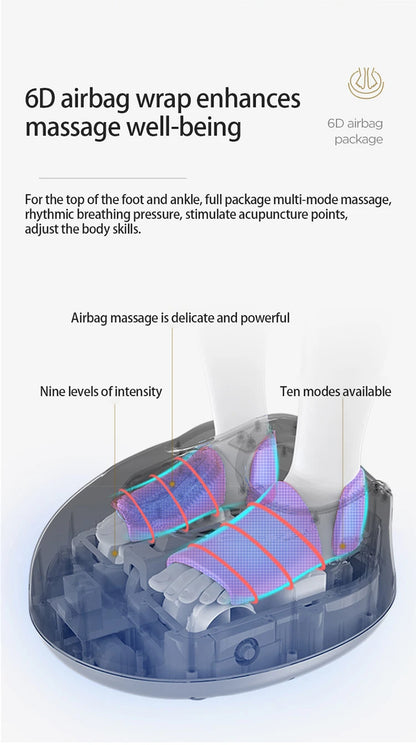 SootheLab™ 6D Airbag Foot Massager