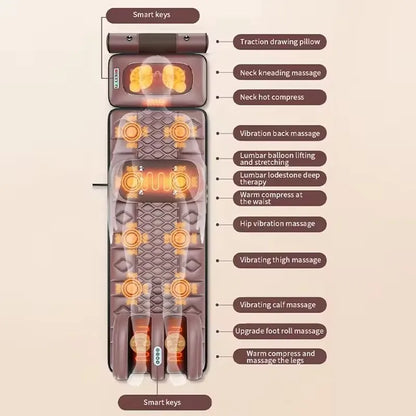 SootheLab™ Full-Body Heating & Vibration Massage Mat