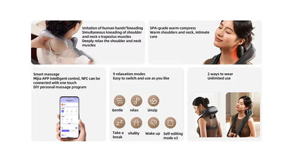 SootheLab™ Xiaomi Smart Neck & Shoulder Massager